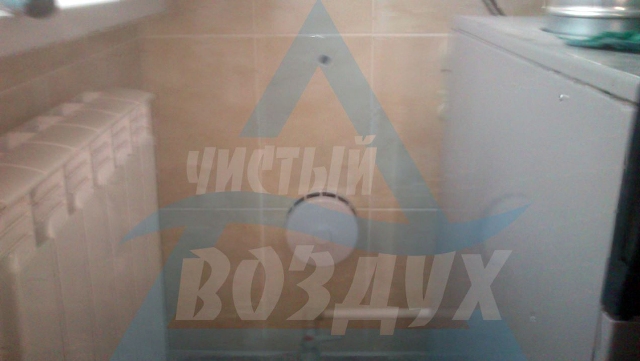 монтаж КИВ-125 в бане